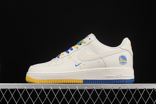 Air Force 1 Low 07 Beige/Yellow/Blue 3