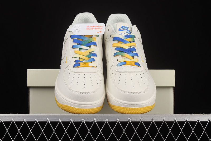 Air Force 1 Low 07 Beige/Yellow/Blue 5