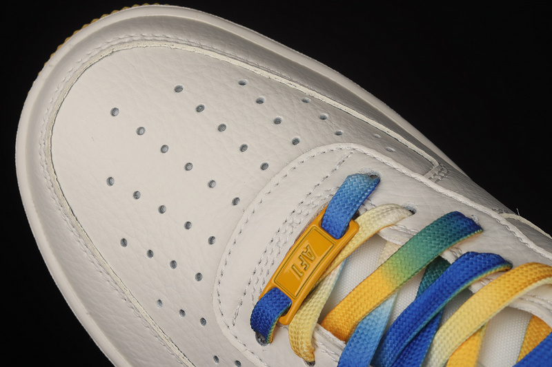 Air Force 1 Low 07 Beige/Yellow/Blue 29