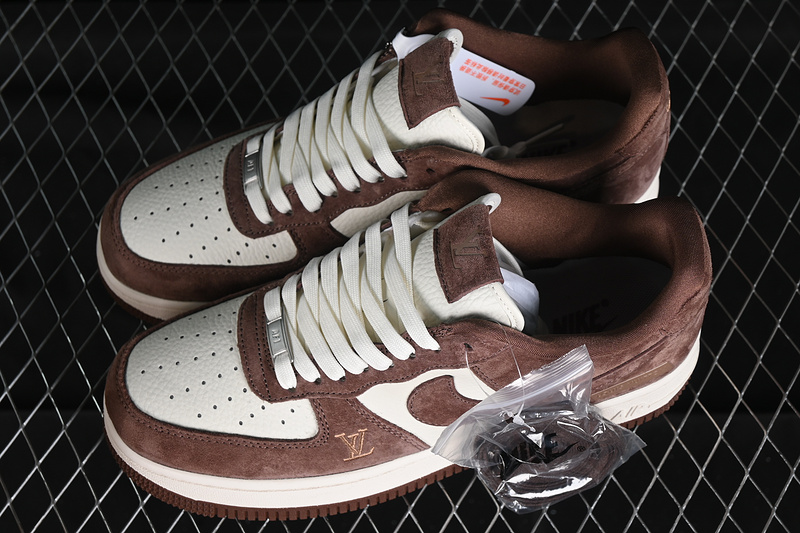 Nike Air Force 1 '07 Low L*V White/Brown 29