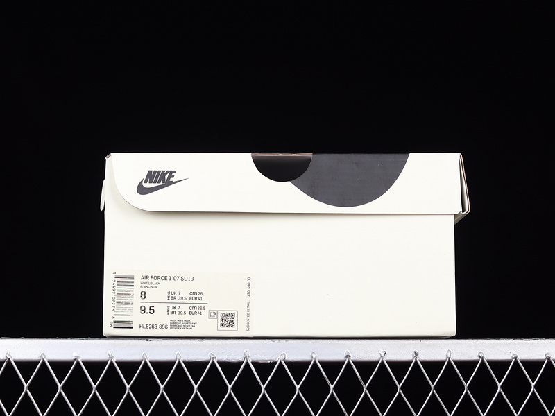 Air Force 1 Low 07 X Undefeated White/White/Black 5