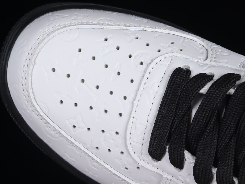 L*V X Air Force 1 Low 07 White/White/Black-Silver 23