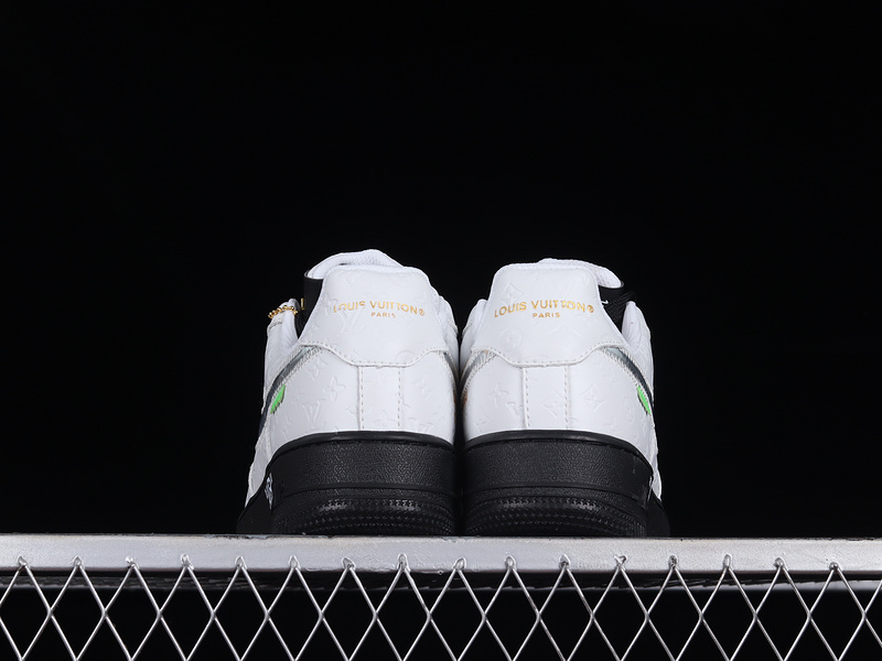 L*V X Air Force 1 Low 07 White/White/Black-Silver 29