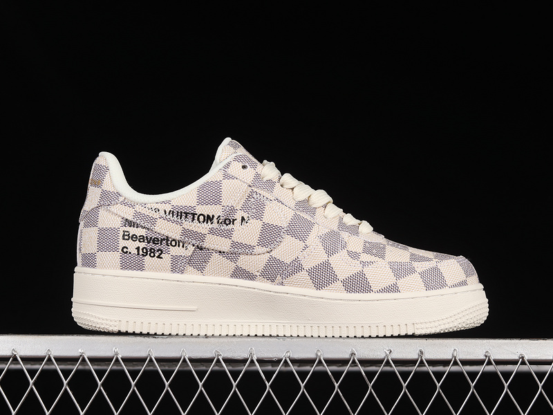 Air Force 1 Low 07 X L*V White/Purple/Black 5