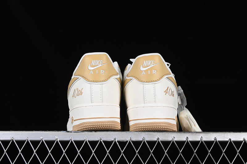 Nike Air Force 1 '07 Low 40Th Off White/Gold 25