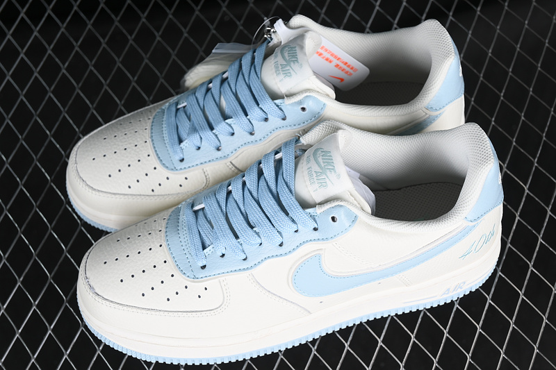 Nike Air Force 1 '07 Low 40Th White/Blue 3