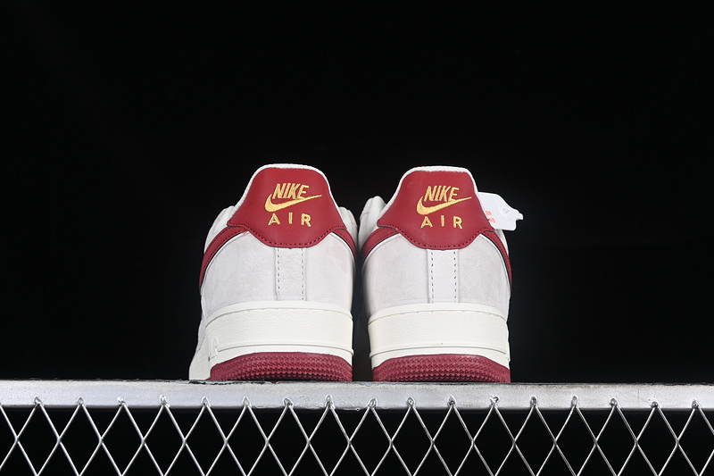 Nike Air Force 1 '07 Low Grey/White/Red 19