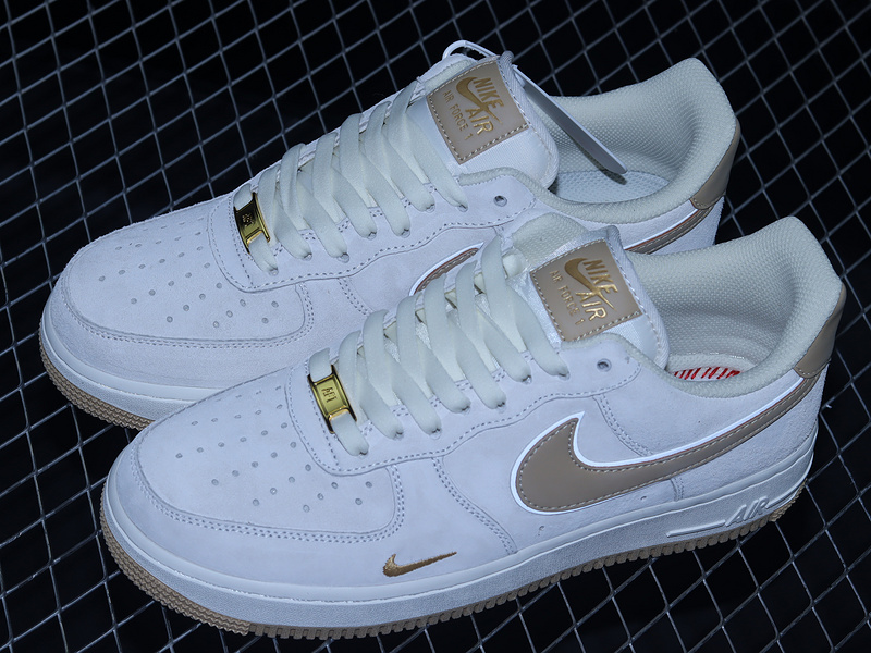 Nike Air Force 1 '07 Low Khaki/White 7