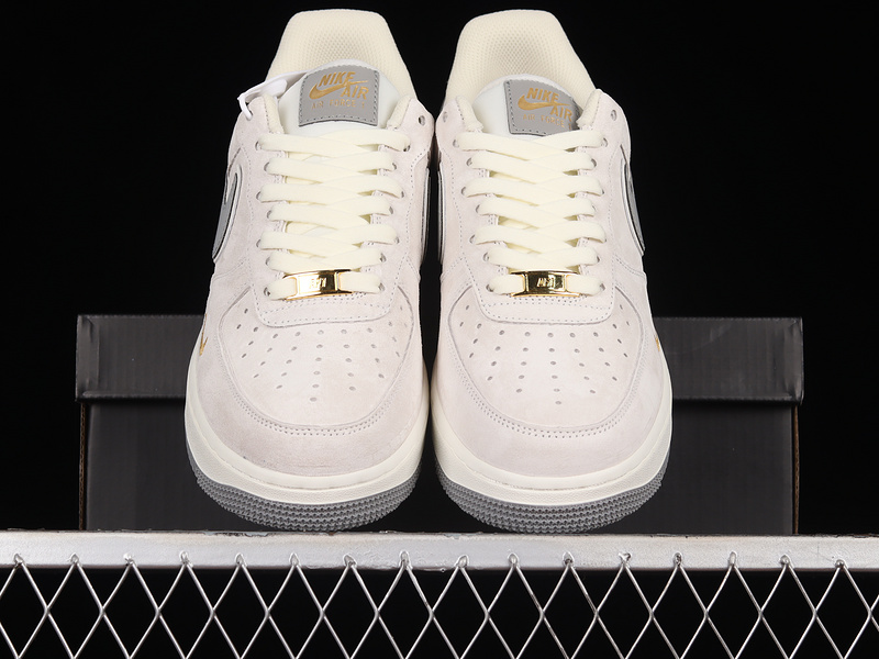 Air Force 1 Low Light Grey/Beige/Gold 21