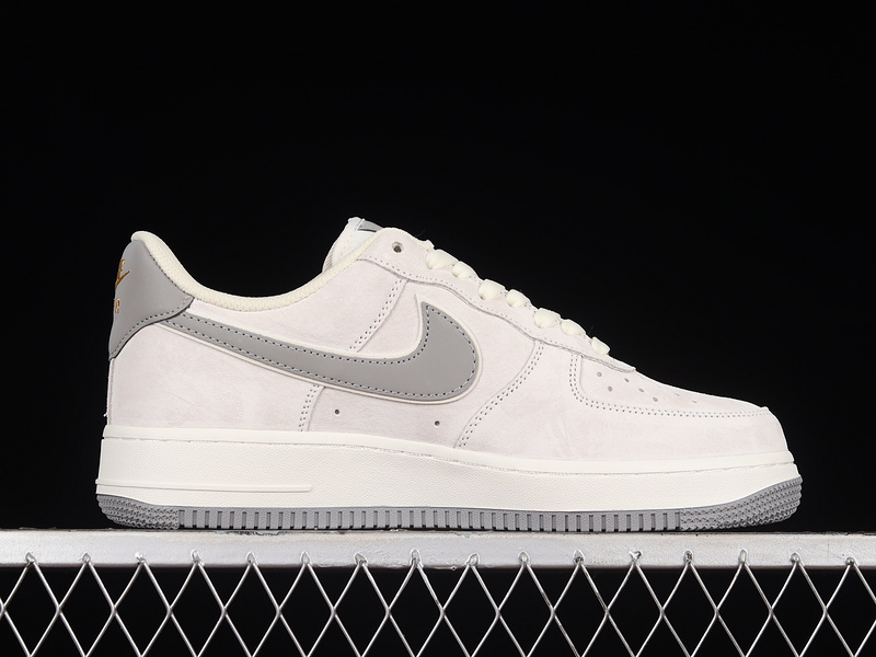 Air Force 1 Low Light Grey/Beige/Gold 23