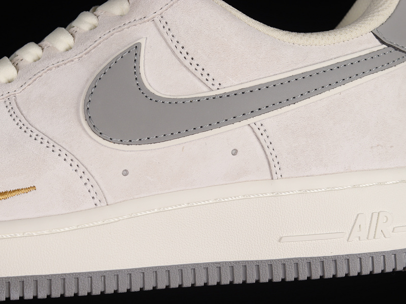 Air Force 1 Low Light Grey/Beige/Gold 31