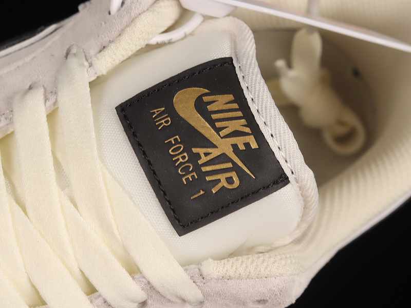 Nike Air Force 1 '07 Low Beige/Black/Gold 25