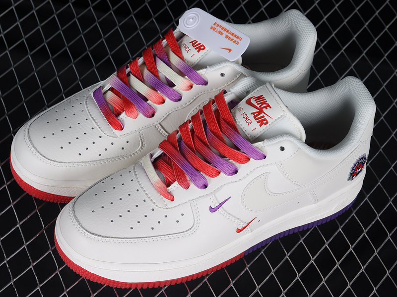 Air Force 1 Low 07 White/Red/Purple 19