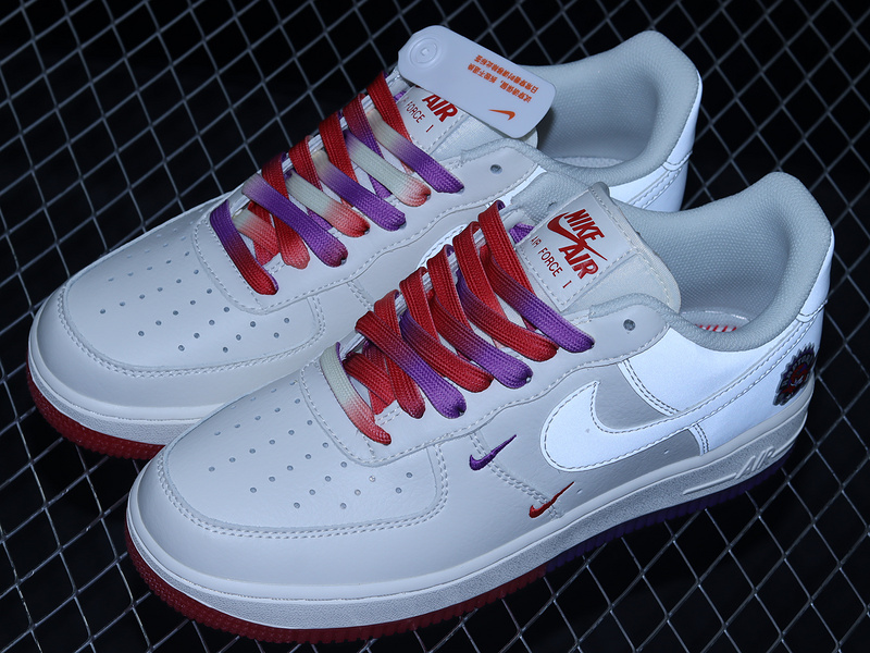 Air Force 1 Low 07 White/Red/Purple 29