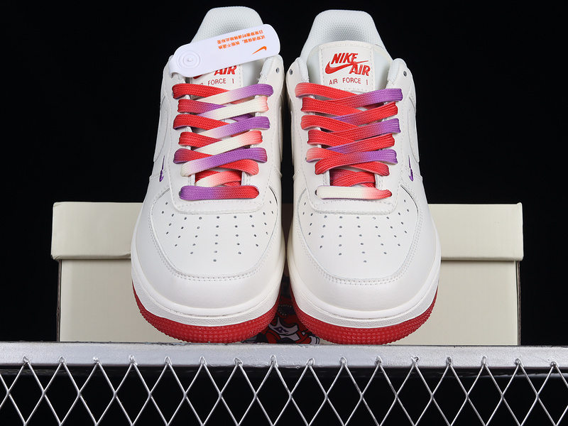 Air Force 1 Low 07 White/Red/Purple 31