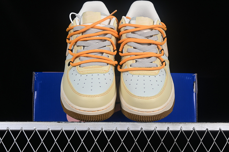 Kaws Nike Air Force 1 '07 Low Yellow/Grey/Orange 27