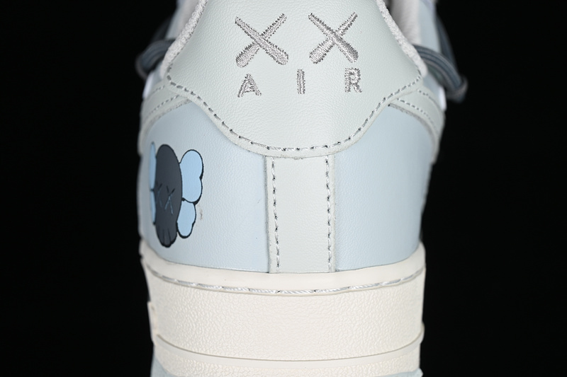 Kaws Nike Air Force 1 '07 Low White/Blue/Grey 5