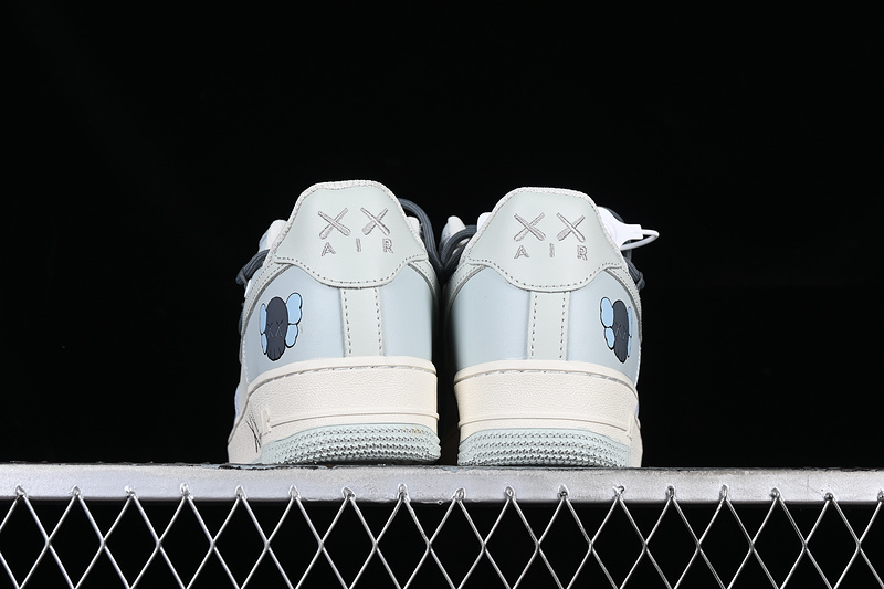 Kaws Nike Air Force 1 '07 Low White/Blue/Grey 21