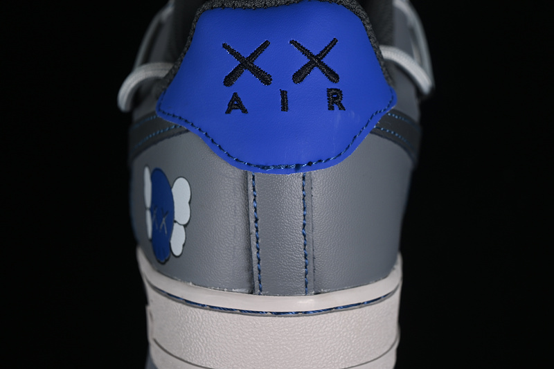 Kaws Nike Air Force 1 '07 Low Grey/Black/Blue 27