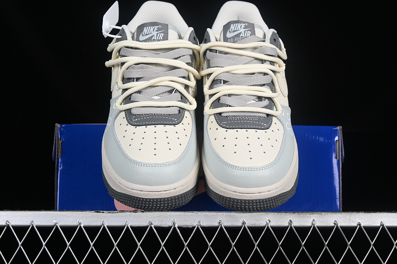 Kaws Nike Air Force 1 '07 Low Grey/Blue/White 7