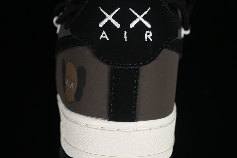 Kaws Nike Air Force 1 '07 Low White/Black/Grey/Brown 29