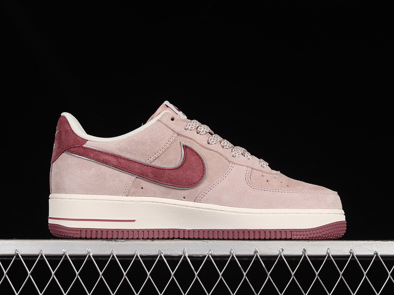 Akira X Air Force 1 Low 07 Bordeaux Red/White 9