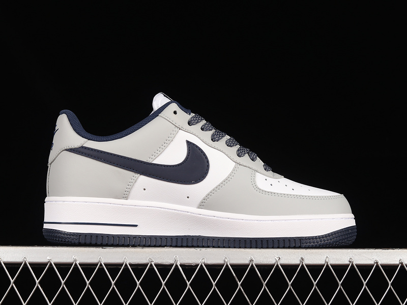 Air Force 1 Low 07 Light Grey/Navy Blue 31