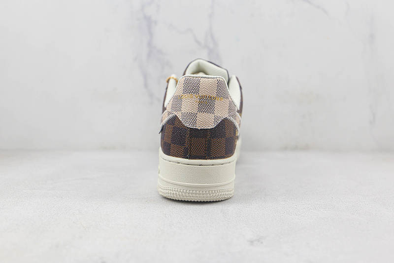 L*V X Air Force 1 Low 07 Dark Brown/White/Grey 15