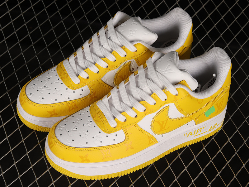 Air Force 1 Low 07 X L*V Yellow/White/Yellow 9