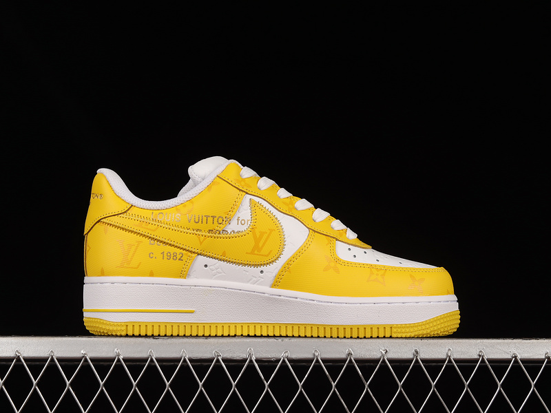 Air Force 1 Low 07 X L*V Yellow/White/Yellow 27