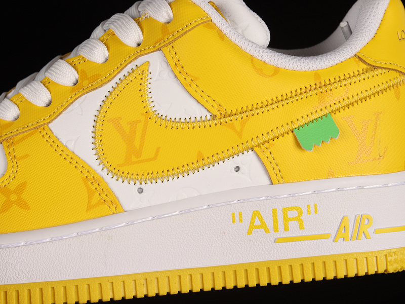 Air Force 1 Low 07 X L*V Yellow/White/Yellow 29