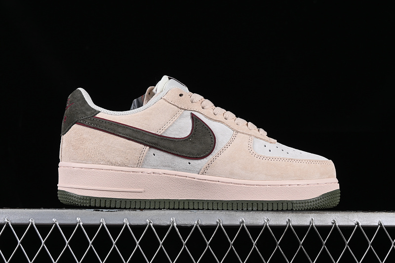 Nike Air Force 1 '07 Low Grey/Green/Brown/Red 15