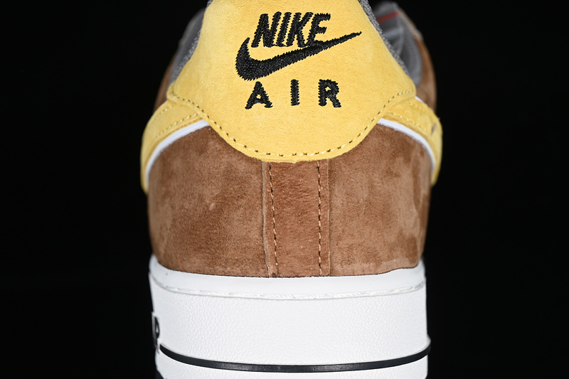 Nike Air Force 1 '07 Low White/Yellow/Black/Orange/Grey 25