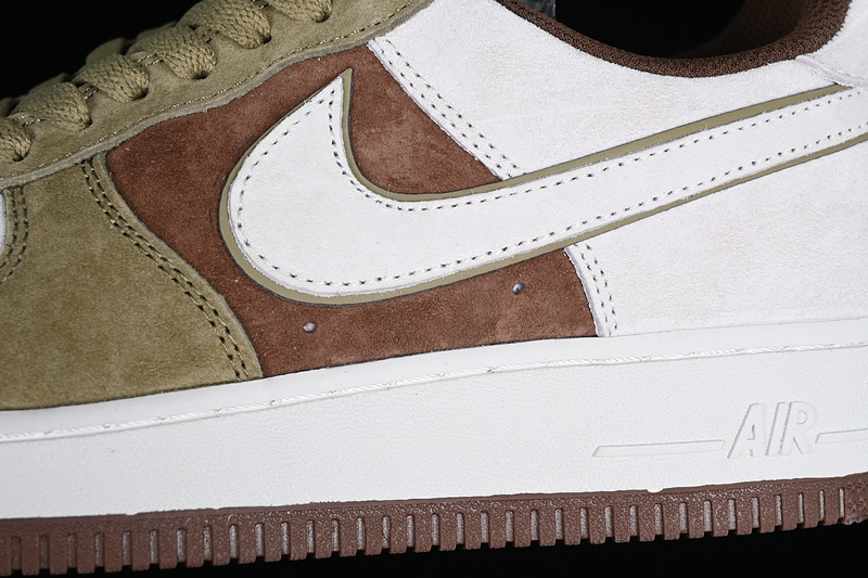 Nike Air Force 1 '07 Low White/Grey/Brown/Green 5