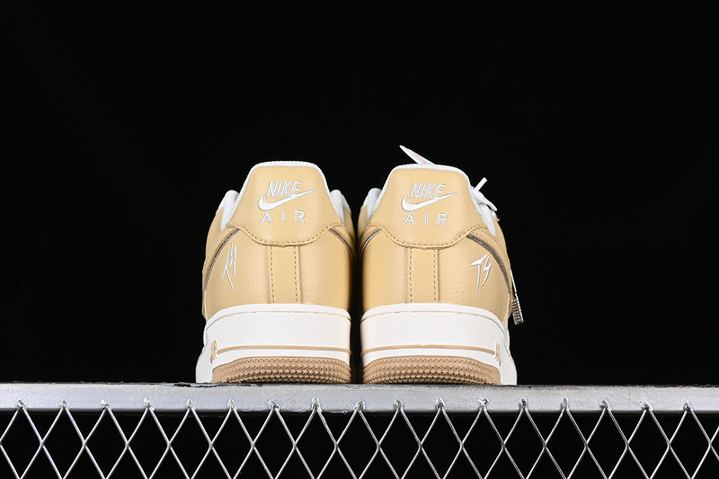 Fat Joe Nike Air Force 1 '07 Low Off White/Gold 15