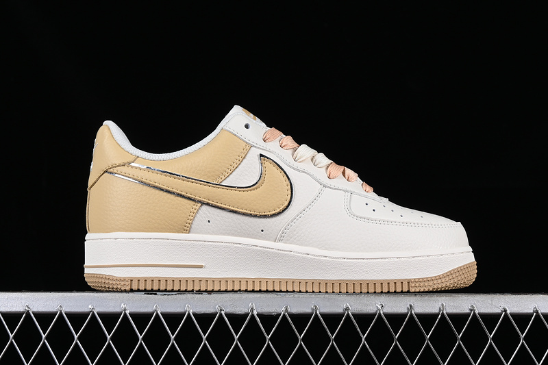 Fat Joe Nike Air Force 1 '07 Low Off White/Gold 29