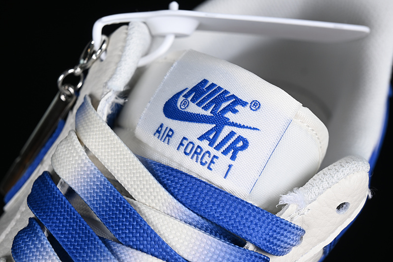 Fat Joe Nike Air Force 1 '07 Low White/Blue 5