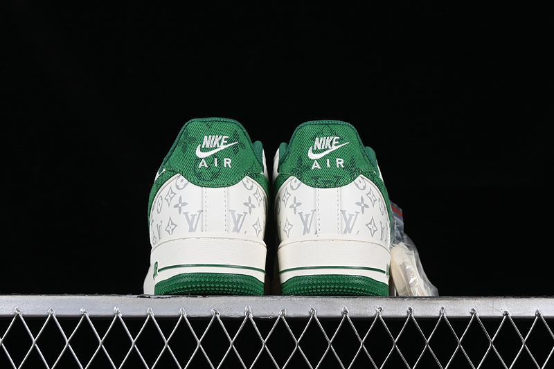 Louis Vuitton Nike Air Force 1 '07 Low White/Green/Grey 3