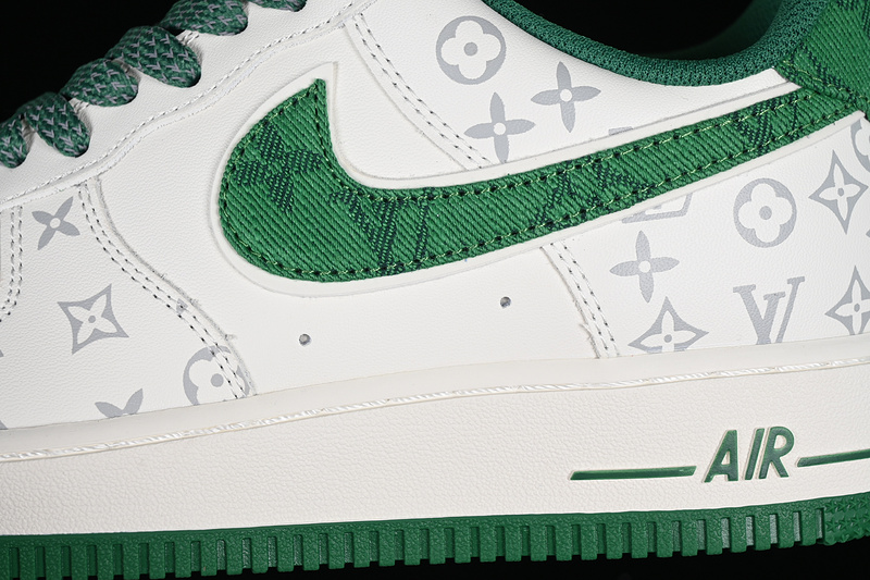 Louis Vuitton Nike Air Force 1 '07 Low White/Green/Grey 25