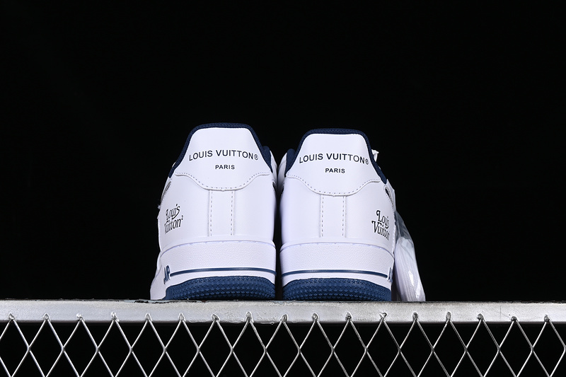 Louis Vuitton Nike Air Force 1 '07 Low White/Blue 5