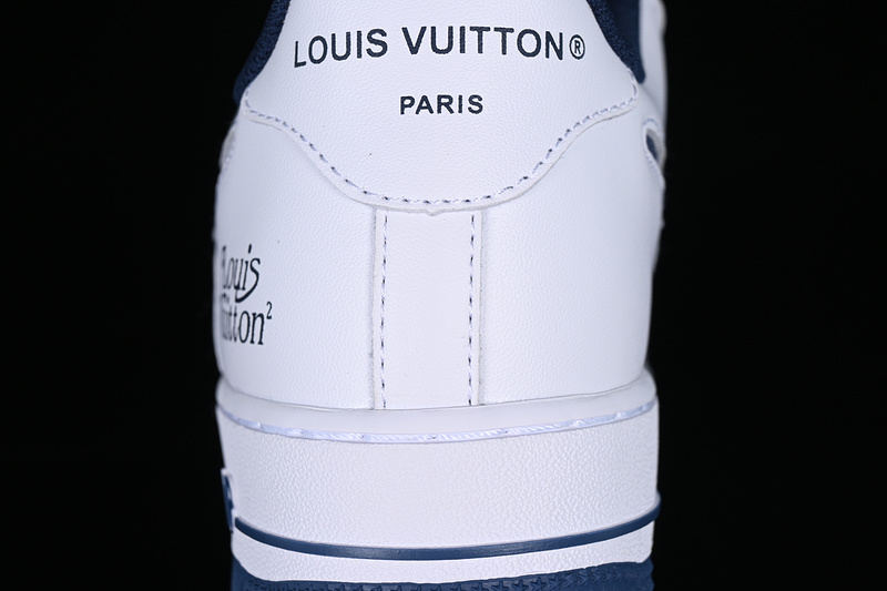 Louis Vuitton Nike Air Force 1 '07 Low White/Blue 13