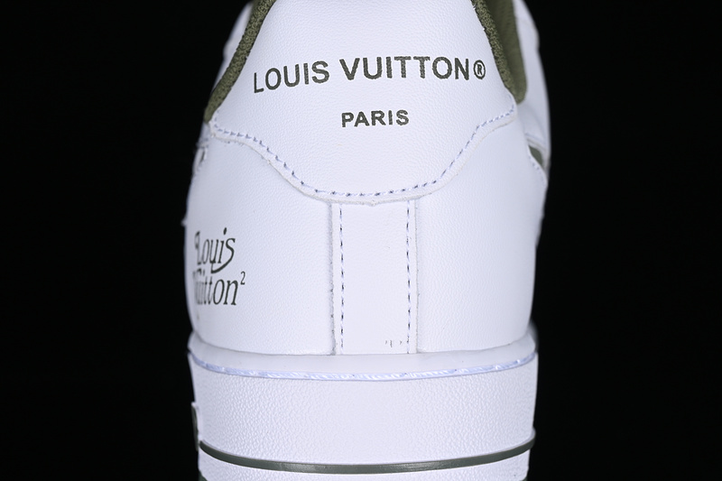 Louis Vuitton Nike Air Force 1 '07 Low White/Black 5