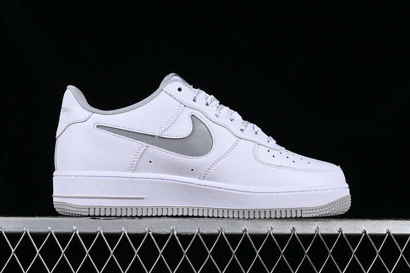 Louis Vuitton Nike Air Force 1 '07 Low White/Grey/Silver 27