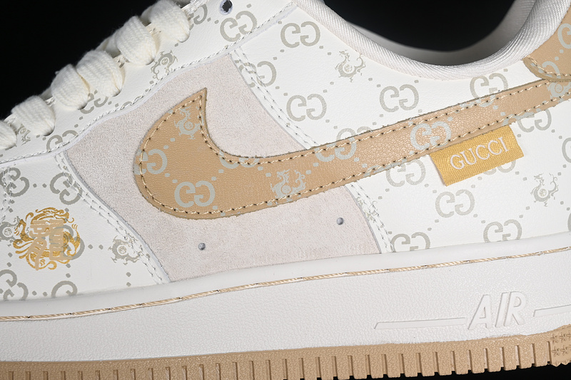 Gucci Nike Air Force 1 '07 Low White/Grey/Yellow 23