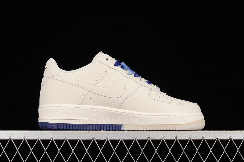 Nike Air Force 1 '07 Low Beige/Beige/Dark Blue 9