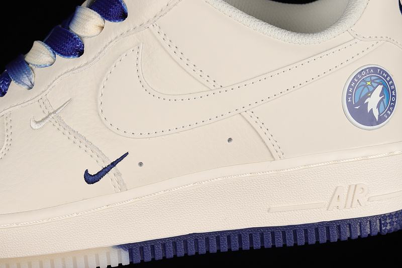 Nike Air Force 1 '07 Low Beige/Beige/Dark Blue 21