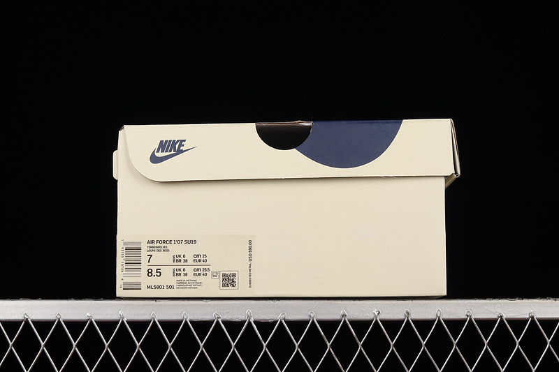 Nike Air Force 1 '07 Low Beige/Beige/Dark Blue 23