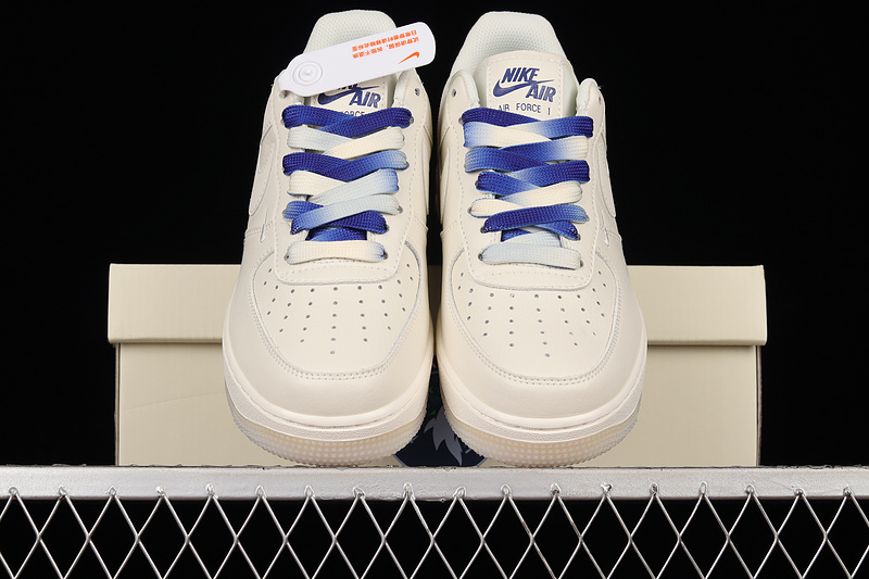 Nike Air Force 1 '07 Low Beige/Beige/Dark Blue 29