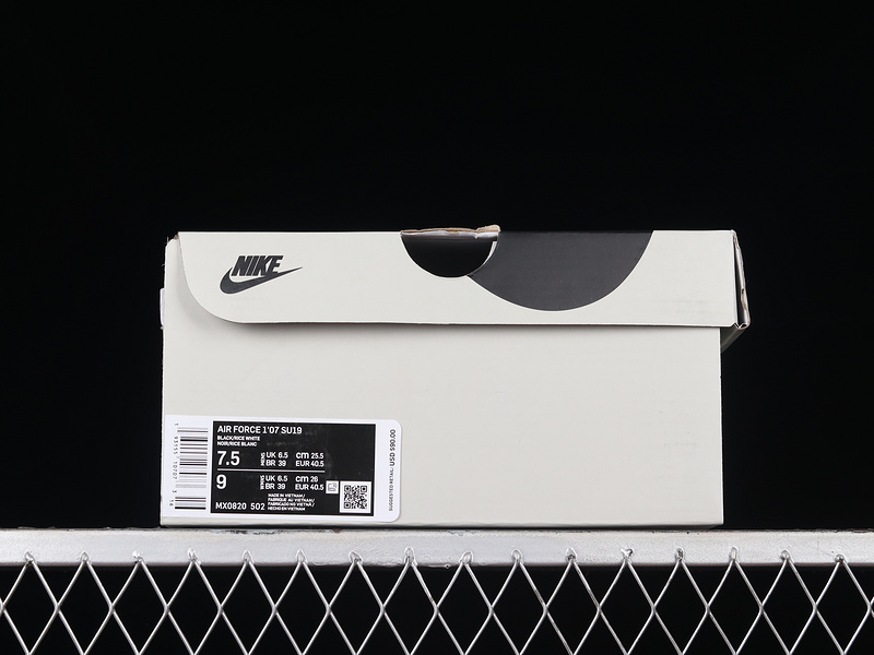 Air Force 1 Low 07 Panda Black/Black/White 17