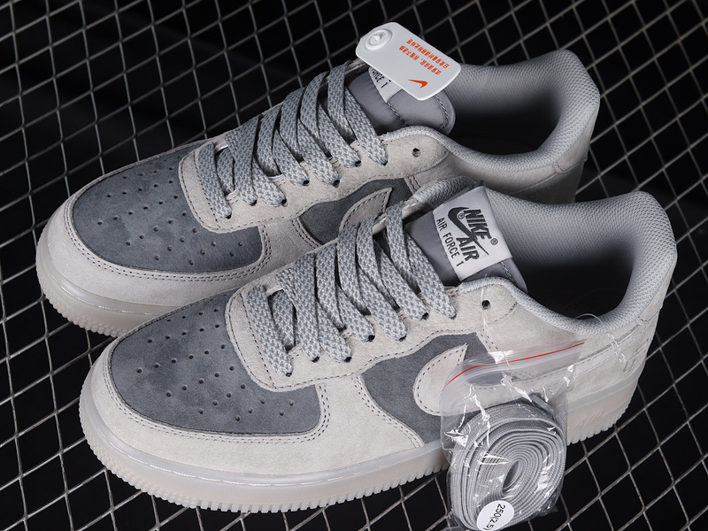 Air Force 1 Low 07 Light Grey/Grey/Light Grey 7